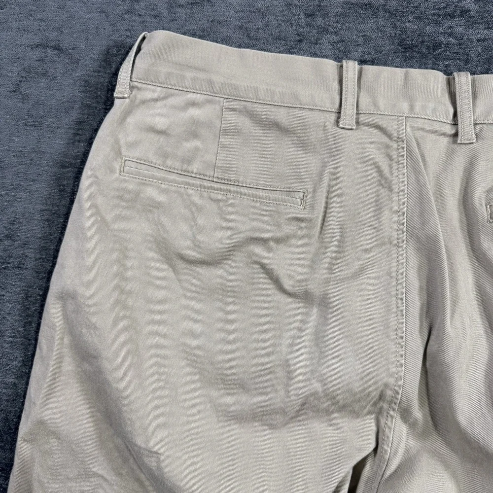 J Crew Chino Pants Mens‎ Size 33x30 Khaki Flex Sutton Stretch Casual Classic